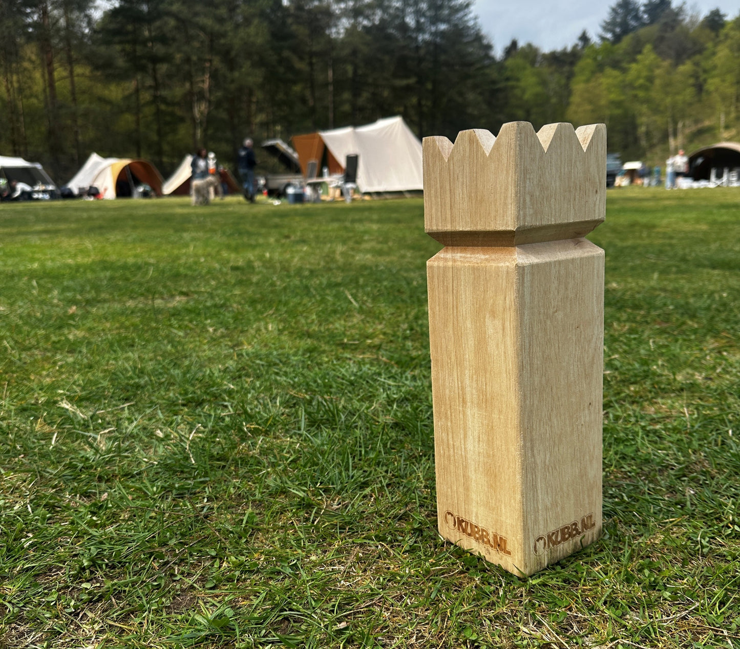 Kubb Das Original | Kubb.nl | Officiële Rubberhouten Kubb-Set