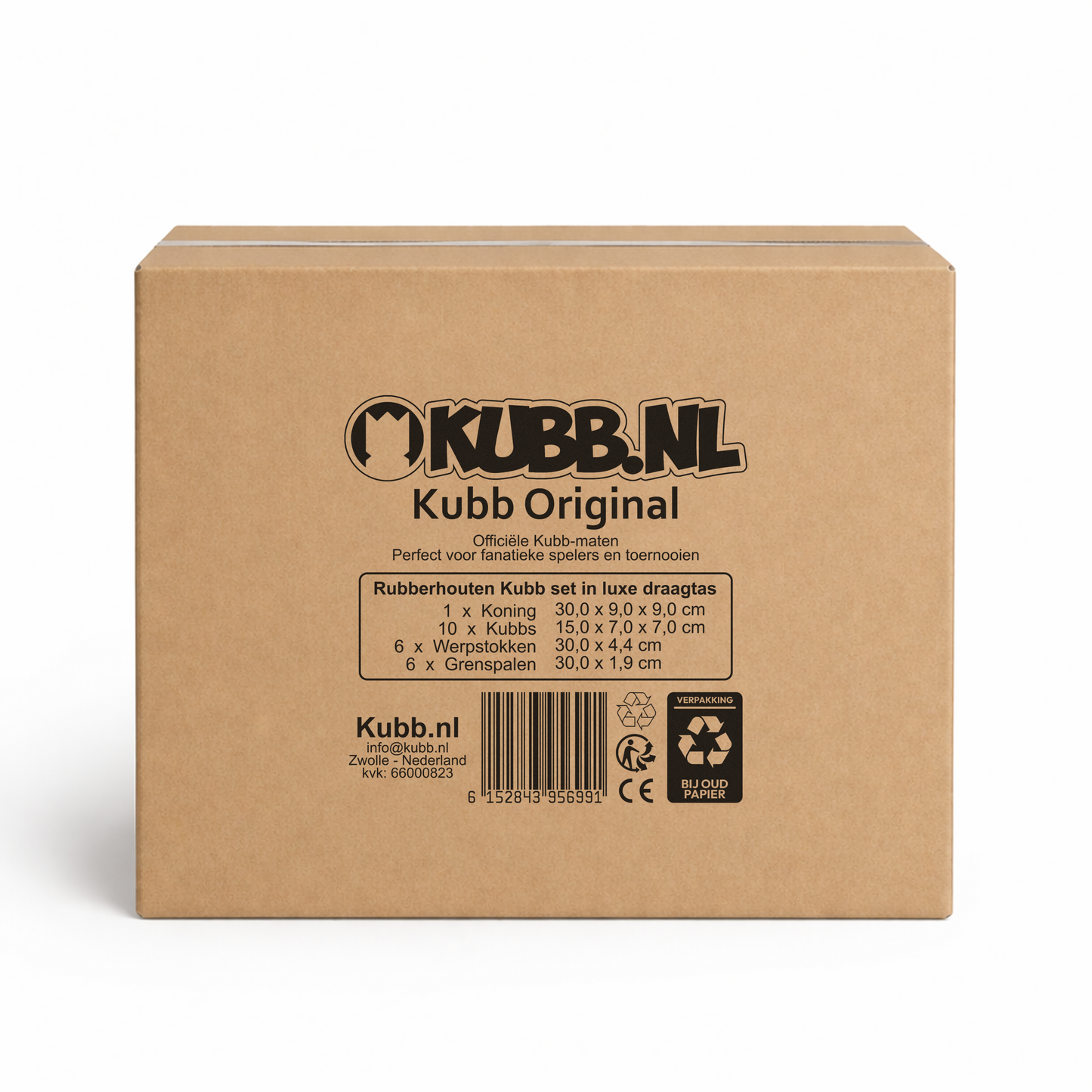 Kubb Original - Wedstrijdset