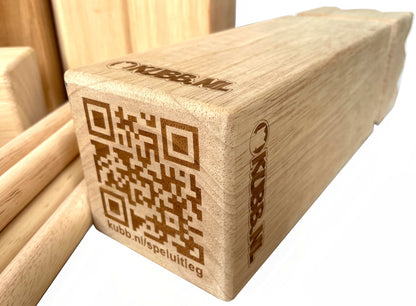 Kubb The Original | Kubb.nl | Officiële Rubberhouten Kubb set